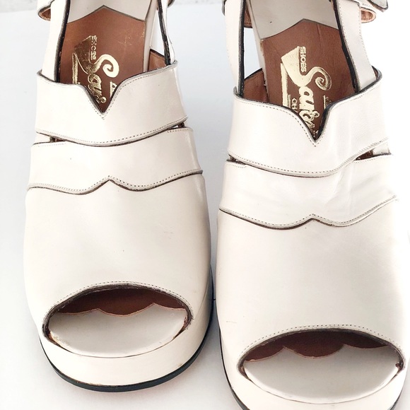 🌟HP🌟Brand New Vintage Disco platform shoes size 6.5 - Picture 2 of 7